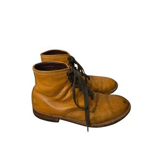 Classic Tan Leather Men's Boots